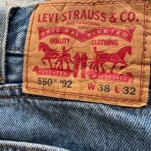 Levi's Relaxed Fit Blue Jeans